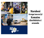 İş Makinası - MARUBENİ, AVRUPA’NIN EN İYİ KOMATSU DİSTRİBÜTÖRLERİ ARASINDA Forum Makina